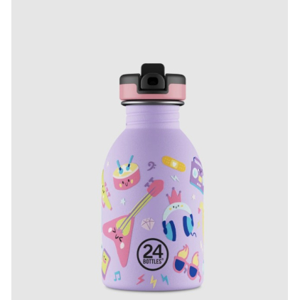 Urban kids bottle 250 ml Sea Friends AVEC PAILLe