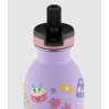 Urban kids bottle 250 ml Sea Friends AVEC PAILLe