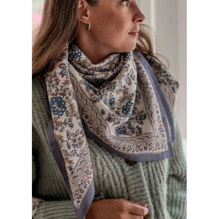Foulard Kiala - Céleste