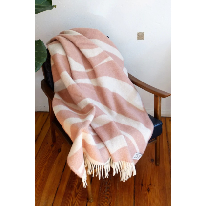 Wool blanket - Bold - Rosestone