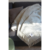 Wool blanket - Waffle - Light granite