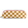 Trousse Gaston - Damier - Caramel