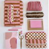 Trousse Gaston - Damier - Caramel