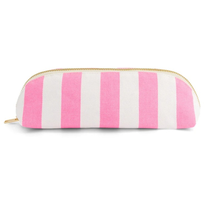 Trousse Gaston - Rayures - Neon pink