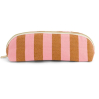 Trousse Gaston - Rayures - Strawberry caramel