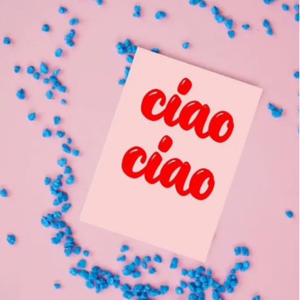 Carte postale - Ciao ciao