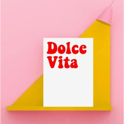 Carte postale - Dolce vita