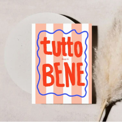 Carte postale - Tutto bene