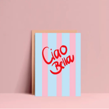 Carte postale - Ciao bella
