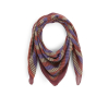 Foulard en laine - Opale Bordeaux
