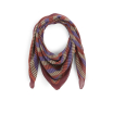 Foulard en laine - Opale Bordeaux