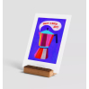 Carte postale avec enveloppe - Cafe espresso