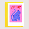 Carte postale avec enveloppe - Wild Birthday