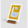 Carte postale avec enveloppe - Holy Duck