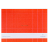 Plannificateur de bureau - rouge