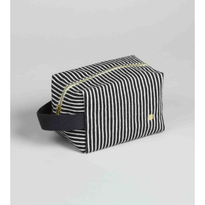 Pouch cube déperlant Basile Caviar PM