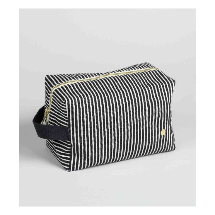 Pouch cube déperlant Basile Caviar GM