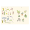 Cahier de coloriage et de stickers Le Jardin