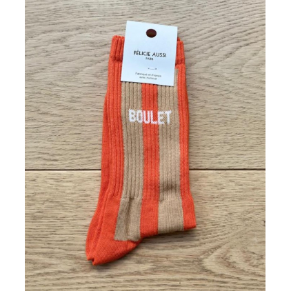 Chaussettes - Boulet - orange sable - 36/40