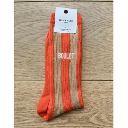 Chaussettes - Boulet - orange sable - 36/40