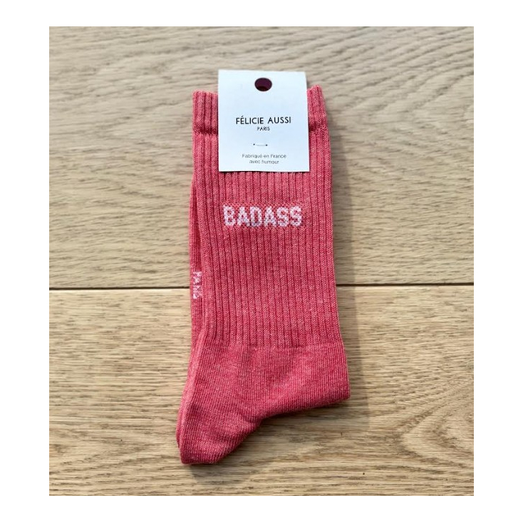 Chaussettes - Badass - chinées - 36/40