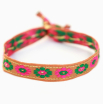 Bracelet Geweven - fleur - automne