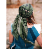 Foulard Leo coton - vert