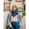 Foulard bandana laine/soie - faro