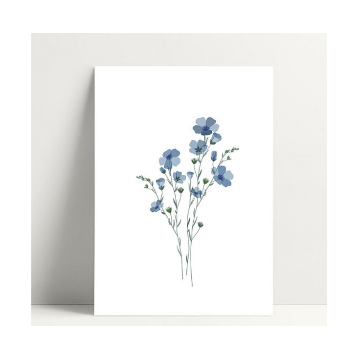 Mini carte - Myosotis