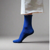 Chaussettes glitter - Bleu electrique