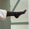 Chaussettes glitter - Chocolat marron