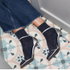 Chaussettes glitter - Bleu