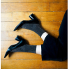 Chaussettes glitter - Noir
