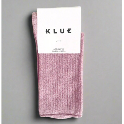 Chaussettes glitter - Rose