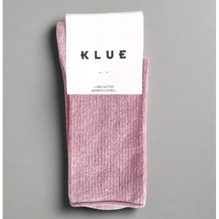 Chaussettes glitter - Rose