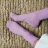 Chaussettes glitter - Rose