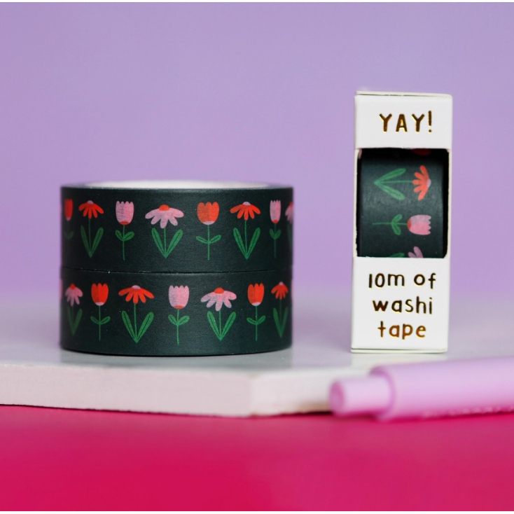Masking Tape - Verdant Floral