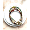 Bracelet - Eva - Marron/rose