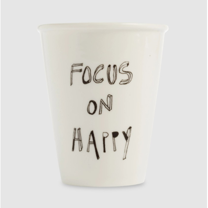 Gobelet - Focus on happy