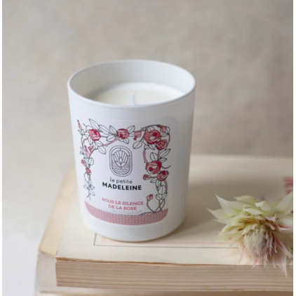 Bougie Parfumée 180g - Sous le silence de la rose