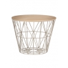 wire basket small 40 x 35 cm - grey