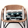 couverture 120 x 150 cm - remix grey