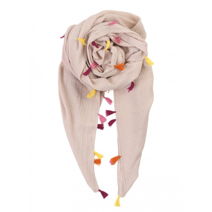 Foulard Caillols nude shadow