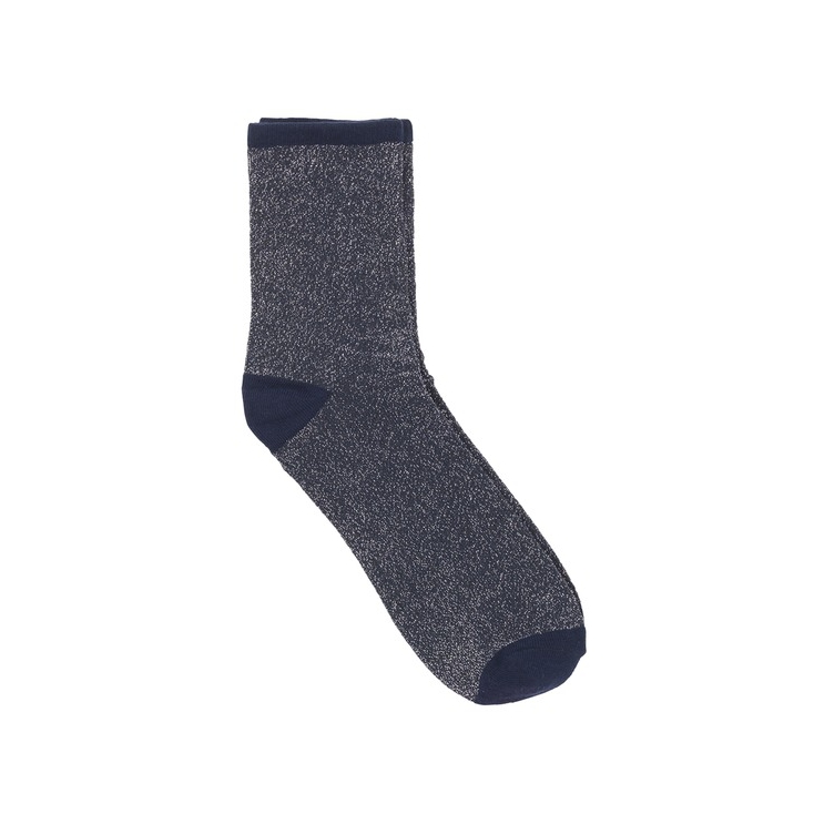 Chaussettes Dina Solid - Medieval blue 39-41