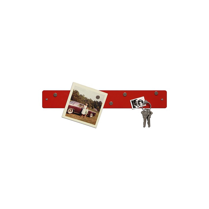 Magnetic strip 5 x 35,5 cm rouge