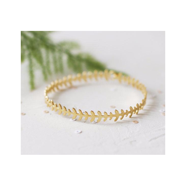 Bracelet - Geo bracelet gold