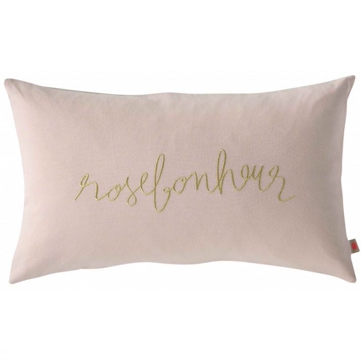 Cushion cover Rose Bonheur Biscuit 30