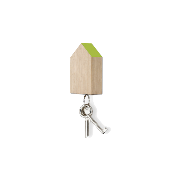 Key House magnetic oak - green