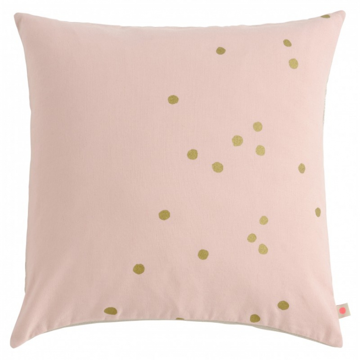 Cushion cover Lina Biscuit gold dots 50