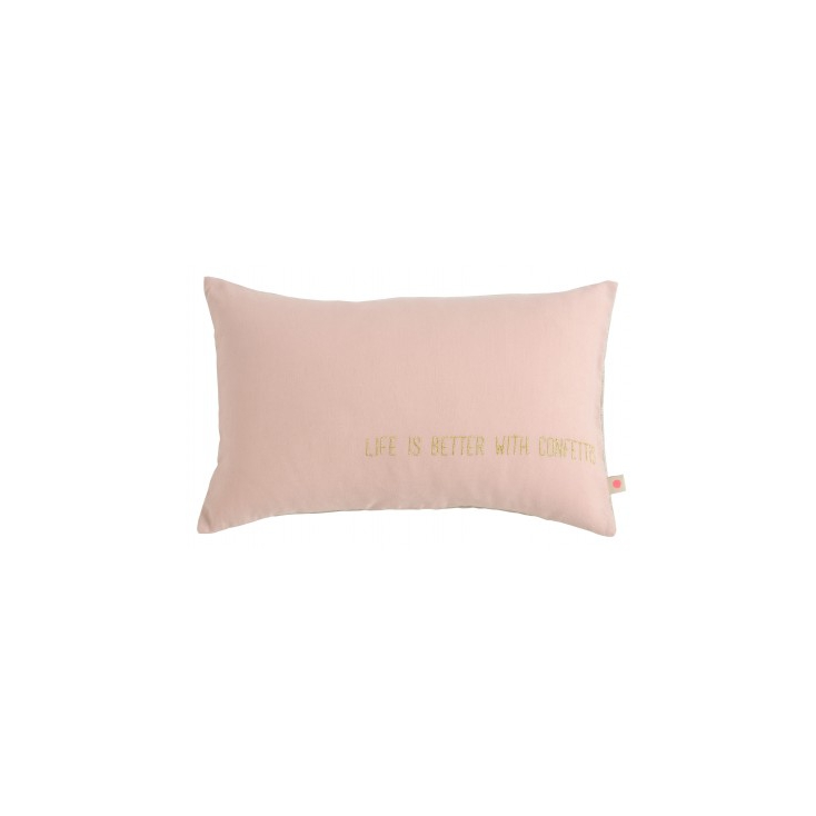 Cushion cover Lina confettis biscuit 30